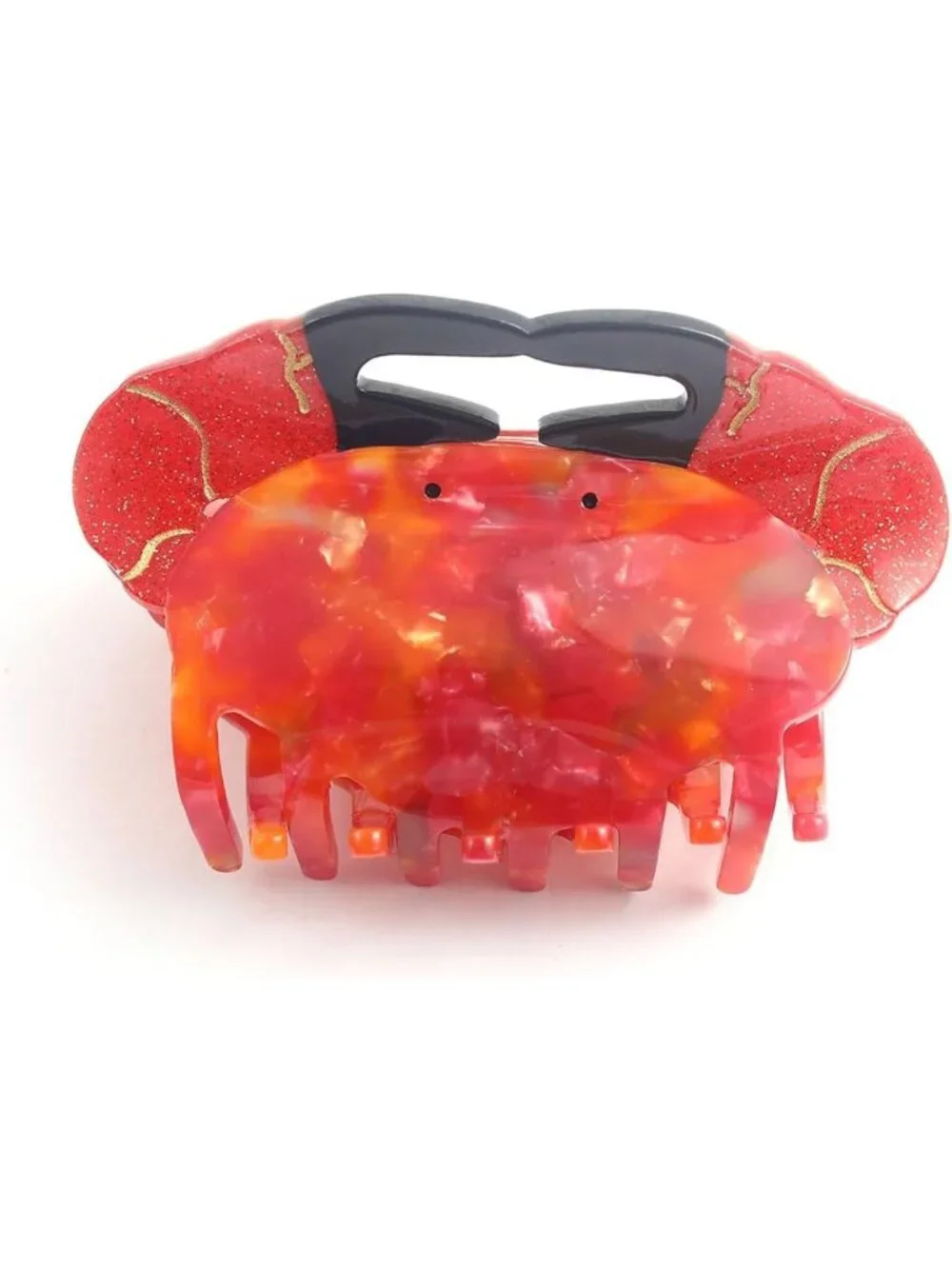 Cute Marine Life Hair Claw Clip - Big Sea Animal Design, Handmade for Women